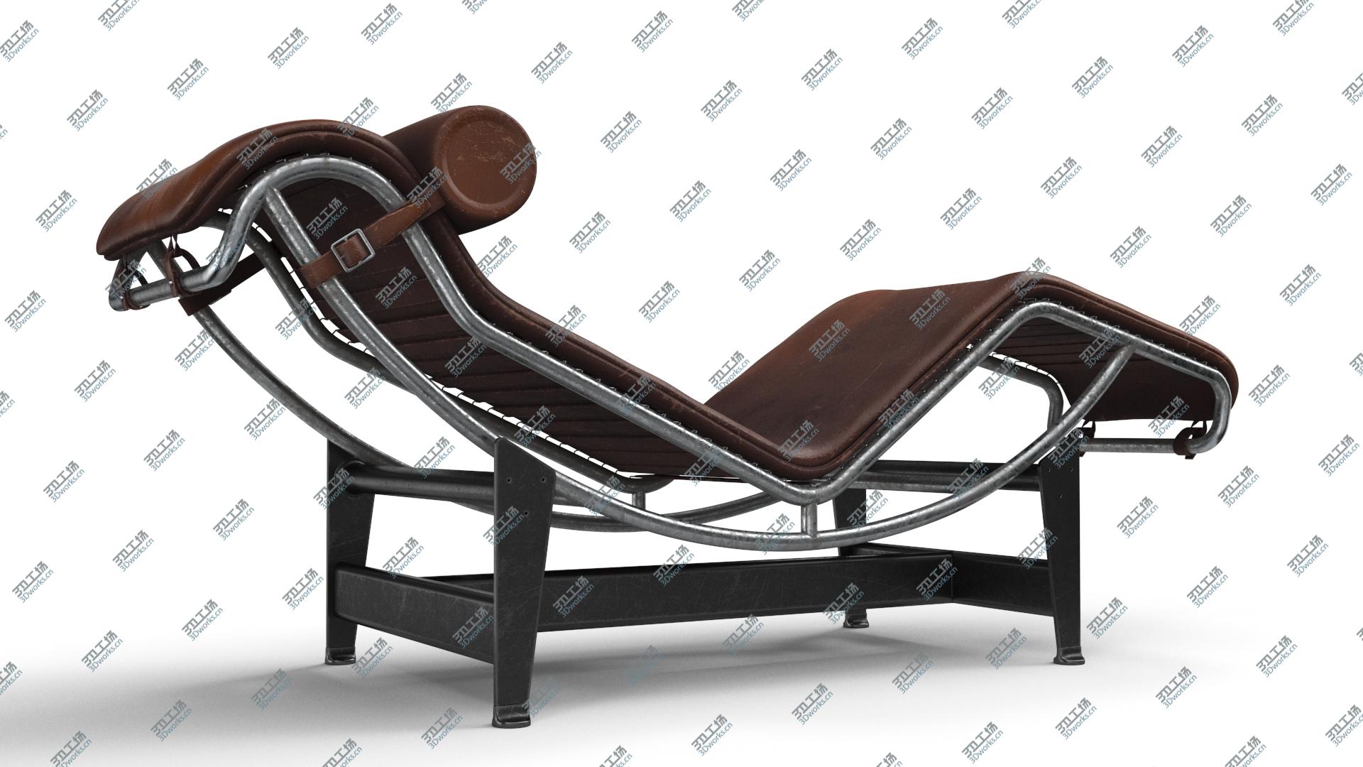images/goods_img/2021040162/Modern Chaise Longue Dirty Brown 3D model/3.jpg